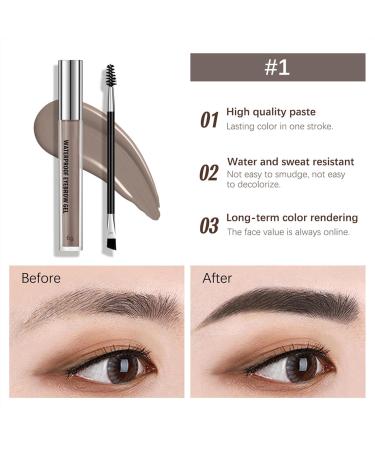  Generisch Waterproof Eyebrow Gel - 6g - Waterproof and Long-Lasting Gel - Eyebrow Tint - For Home Travel Everyday Use and Parties - Buy Online on GoSupps.com