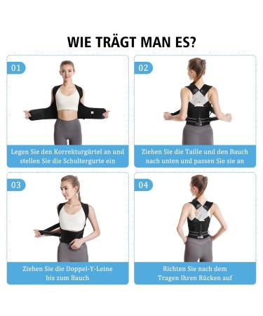 Soarfly Posture Corrector for Men & Women | Comfortable & Breathable Back Straight Holder Shoulder Strap Support - Buy Online on GoSupps.com