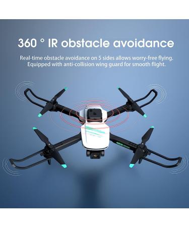 TizzyToy 4K Camera Drone for Adults - WiFi FPV RC Quadcopter with Gesture Control, LED Lights, and Headless Mode - Perfect Gifts for Kids and Beginners - Buy Online on GoSupps.com