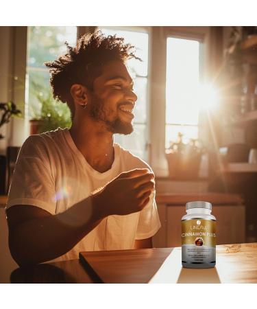 Lineavi Cinnamon Plus - High-Dose 400mg Cinnamon 7mg Zinc & 100 g Chrome Supports Blood Sugar Metabolism & Weight Loss Made in Germany - 180 Capsules (3-Month Supply) - Buy Online on GoSupps.com