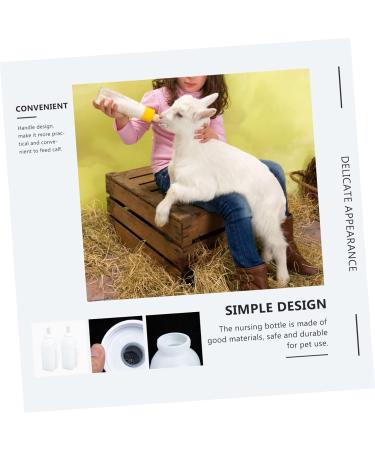 4 Pcs Calf Bottle Calf Milk Feeder Small Milk Bottle Goat Milk Bottle Poultry Baby 35x14cmx2pcs Assorted Colorx2pcs - Buy Online on GoSupps.com
