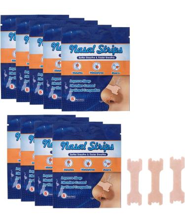 Nasal Breathing Strips | Non-Woven Fabrics | Congestion Relief and Snoring | Reduce Mucus Accumulation - Buy Online on GoSupps.com