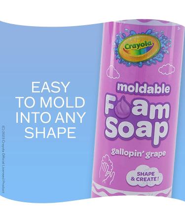 Crayola Purple Moldable Foam Soap 10oz. | Creative Kids Bath Fun - Buy Online on GoSupps.com