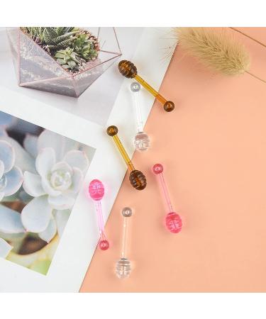 TEONEI 18Pcs Lip Balm Applicator Stick Mini Spoons & Honey Dippers (Mixed Color) - Buy Online on GoSupps.com