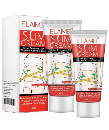 Fat Burning Cream for Belly (2Pack) Hot Cream for Belly Fat Burner Skin Tightening Cream for Stomach Legs and Buttocks Anti Cellulite Cream for Women Men