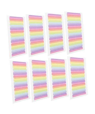Didiseaon 8 Sheets Traceless Wig Film Hair Tape Lace Wig Toupee Tape Wig Adhesive for Lace Front Hair Ribbon Wig Sticker Bald Cap Adhesive Lace Tape Double Sided Glue Hair Spray