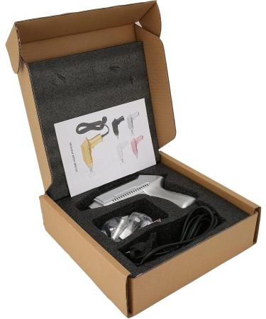 Electrical Spinal Massage Device | 6 Massage Heads 30 Adjustable Stages | Chiropractic Adjustment Tool for Body Relaxation (Silver) - EU - Buy Online on GoSupps.com