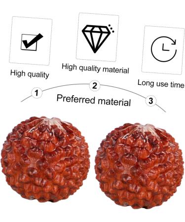 Beaupretty Handmade Chinese Carving Massage Balls - 4 Piece Acupressure & Decompression Ornaments - Buy Online on GoSupps.com
