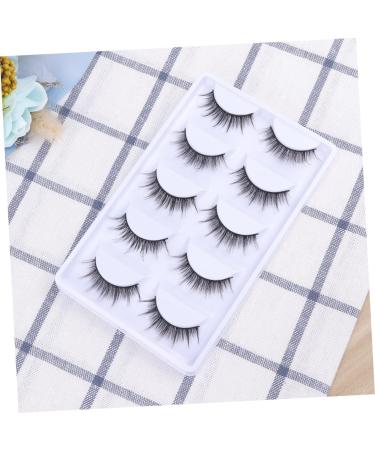 minkissy Metal Hairpin Stick 80 Pairs Lashes Natural Natural Eyelashes Natural Eyelashes Cross Eyelashes Dense 3d Banana Hair Claw Clips Pink - Buy Online on GoSupps.com