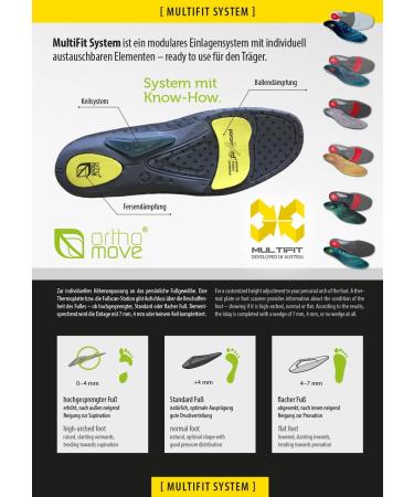 Orthomove Hiking Shoes - L | Premium Comfort & Support for Adventurous Journeys - Shop Now! - Buy Online on GoSupps.com