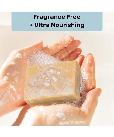 Way Natural Unscented Goat Milk Soap Bars - Moisturizing and Nourishing Body Soap for Women and Men - Handmade in USA - Cruelty Free and Organic - 3 Pack - Buy Online on GoSupps.com