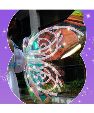 Fairy Butterfly Wings for Girls | Dress Up Butterfly Wings Fairy Butterfly Wings Cosplay Angel Wings Princess Fairy Wings Sparkling Wings for Girls Dudok - Buy Online on GoSupps.com