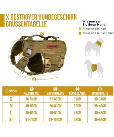 Oneigris Dog Harness - Adjustable Tactical Anti-Trauma Tableware for Ultimate Canine Comfort | International Shipping Available - Buy Online on GoSupps.com