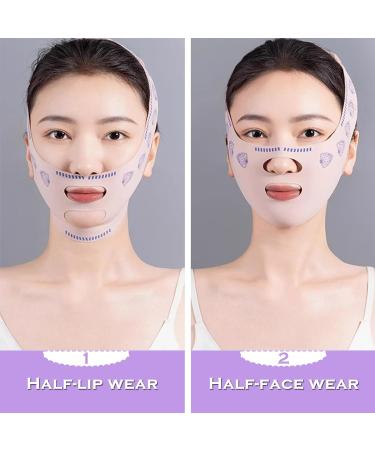 OHYER 2 Pieces Face Lifting Bandage Face Lifting Tape Facial Slimming Lift Up Belt Reduces Chin for Face V-Shaped Facial Firming Reusable Facial Bandage - Buy Online on GoSupps.com