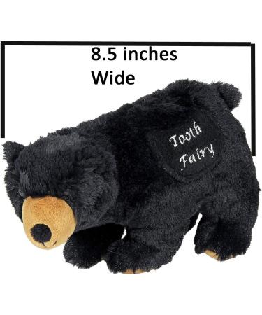 Maison Chic Griffin Black Bear Tooth Fairy | Adorable Plush Keepsake - Buy Online on GoSupps.com