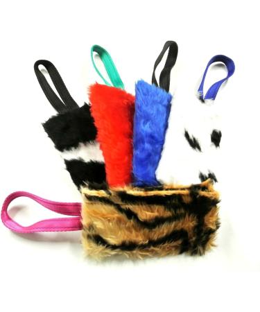 Church Products UK Dog Training Treat Bag Obedience Retrieve Furry Long Prey Dummy With Sewn In Squeaker 7" x 4" In (Orange) - Buy Online on GoSupps.com