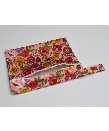 Reusable Mini Wet Bag for Mama Cloth & Breast Pads - 2 Pack (7x5.5 Inch) - Buy Online on GoSupps.com