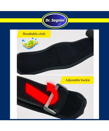 Adjustable Elbow Brace Strap Support - Comfort for Cubital Tunnel Syndrome Ulnar Nerve Relief & Tendinitis - International Shipping Available - Buy Online on GoSupps.com