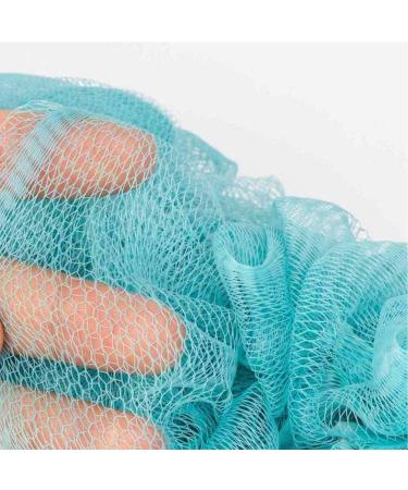 Premium Bath Sponge Loofah with Handle for Men & Women - Versatile Shower Accessory (Random Color - Buy Online on GoSupps.com
