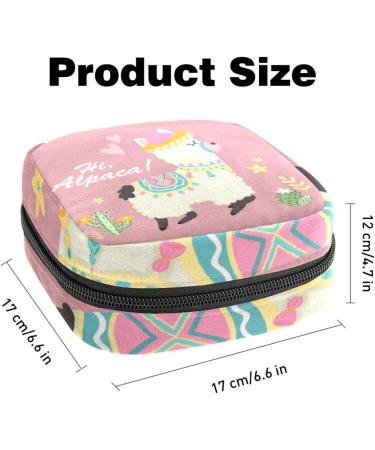 Portable Women's Binding-Up Bags | Menstrual Cup Bags for Teens | Hi Alpaka Multicolored Tampon & Period Bags - Buy Online on GoSupps.com