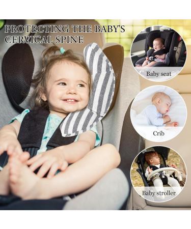 Colexy Car Sleeping Pillow for Children - Neck Support & Safety Belt Shoulder Pad - Gray Car Seat Belt Pillow for Kids - Buy Online on GoSupps.com