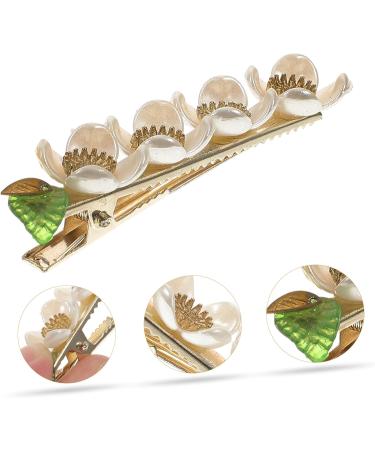 minkissy 1pc Hairpin Wedding Headpiece for Bride Crystal Alligator Clips Bling Hair Clips Decorative Hair Clips Hair Bangs Hair Barrettes Button Alloy Girl - Buy Online on GoSupps.com