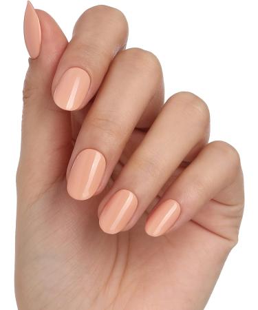 Bluesky Gel Nail Polish AW21: Aw2102 Nude Peach 10ml | Autumn/Winter 2021 Collection | Long-Lasting, Chip-Resistant, UV/LED Drying - Buy Online on GoSupps.com