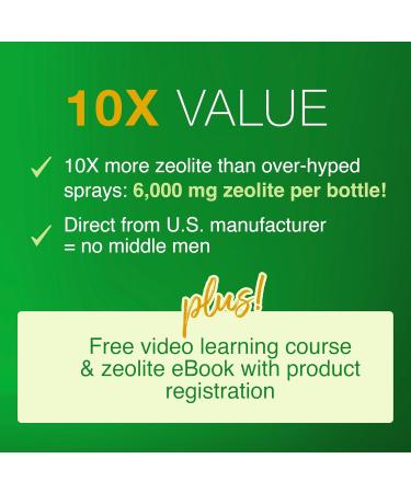 ZETOX Zeolite Detox Drops | Premium Clinoptilolite for Kids & Adults | Enhanced with Methyl B12 & D3 | Daily Detox & Energy Support (60 Servings - Buy Online on GoSupps.com