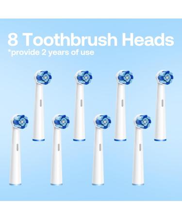 Bitvae R2 Rotating Electric Toothbrush for Adults with 8 Brush Heads 5 Modes Rechargeable Power Toothbrush with Pressure Sensor Pink Pink 1 Pack - Buy Online on GoSupps.com