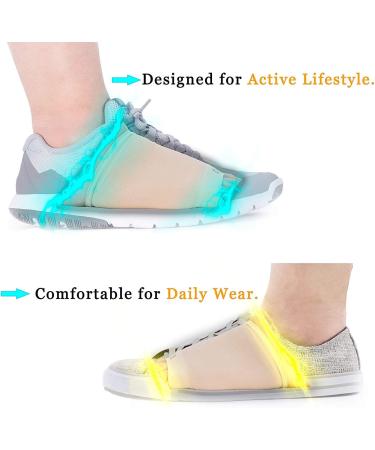 Plantar Fasciitis Foot Arch Support Sleeve | Orthopedic Insoles for Flat Feet | Pain Relief for Everyday Comfort - Buy Online on GoSupps.com