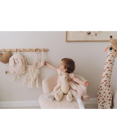 Little Thriver 2pcs Silicone Pacifier Holder Set for Boys and Girls - Silver Lining + White Sand - Buy Online on GoSupps.com