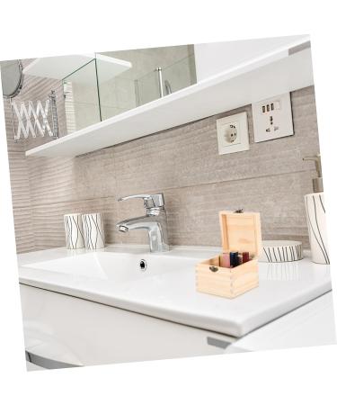 Buy Healvian 6 STK Wooden Storage Box for Essential Oils | Jewelry Packaging & Bottle Container - Buy Online on GoSupps.com