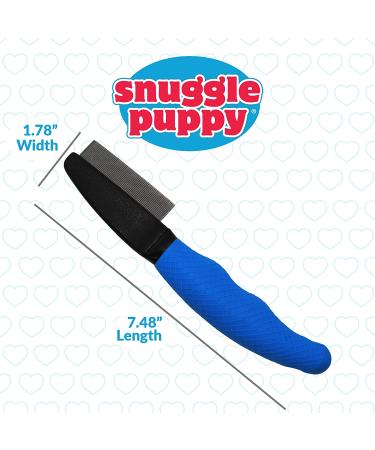 Snuggle Puppy Grooming Flea Comb for Dogs - Effective Flea Removal for Pets - Buy Online on GoSupps.com