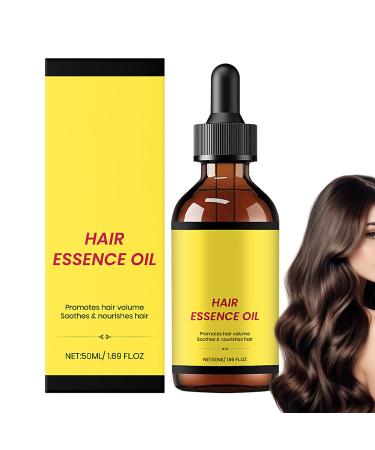 WJnflQN Small Halloween Figurines - Fortifying and Smoothing Hair Oil - 50 ml - Hair Care Oil for Damaged Hair and Scalp Massage - For Girls Men and Women - Curly Hair