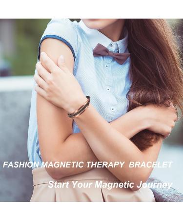 3500 Gauss Magnetic Arthritis Bracelets - 2PC Copper Bracelets for Pain Relief & Improved Blood Circulation | Unisex - Buy Online on GoSupps.com