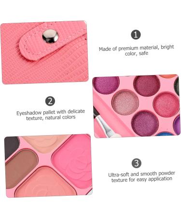 Beavorty 3pcs 33 Makeup Palette Eyeshadow Eye Shadow Pan Cosmetic Girls Eye Shadow Miss Folding Makeup Tools - Buy Online on GoSupps.com