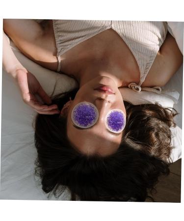 POPETPOP 2 Pairs Gel Eye Mask Ice Eye Mask Reusable Gel Eye Cover Round Gel Eye Cover Cooling Eye Cold Mask Hot Cold Eye Cover Round Cold Hot Eye Cover Purple Hot and Cold PVC Facial Mask 6.5X6.5X1CM Purple - Buy Online on GoSupps.com