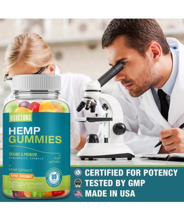 Hemp Gummies High Potency Extra Strength Hemp Oil Extract Organic Edible Gummy Supplement for Adult Gummy for Sleep Anxiety Pain - Buy Online on GoSupps.com