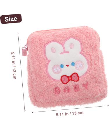 Gleavi 4-Piece Storage Bags Set - Multifunctional Coin Wallet & Small Bags for Women | Plush Zipper Pouches for Coins Bandages & Essentials - Buy Online on GoSupps.com