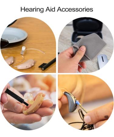 UKCOCO 6 Pcs Hearing Aid Cleaning Kit - Earbud & Amplifier Cleaning Tools PVC Accessories Best Earphone Cleaner - Buy Online on GoSupps.com