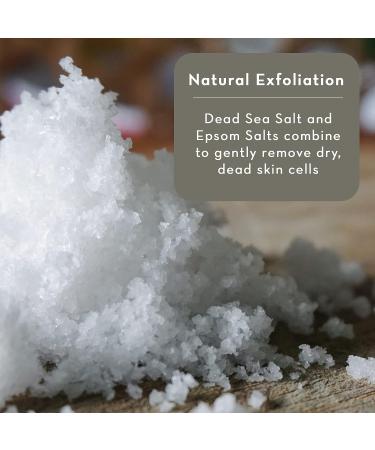 Tea Tree Oil Foot Scrub 12oz - Cleanses, Exfoliates, Fights Foot Odor - Ideal for Athletes - Pure Body Naturals - Buy Online on GoSupps.com