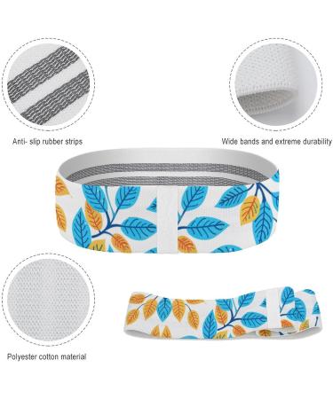 Buy Resistance Bands with Orange Accents | Fabric Exercise Bands for Fitness & Leg Workouts - International Shipping Available - Buy Online on GoSupps.com