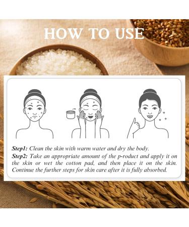 Trendyfave Rice Toner for Face Skincare Rice Water Sooths Skin Anti-Wrinkle Care Natural Rice Face Hydrating Toner Natural Glow Essence Toning Solution with Rice Extract for All Skin Type - Buy Online on GoSupps.com