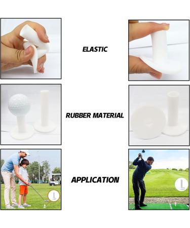 FINGER TEN Golf Rubber Tees 5 Pack Mixed Sizes for Driving Range Practice Mat - Durable and Versatile Set - Buy Online on GoSupps.com