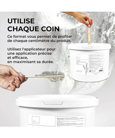 Conductive Gel for Professional Use | 5 Liters | High Efficiency Ultrasonic Contact Gel Electrotherapy Aesthetics etc - Buy Online on GoSupps.com