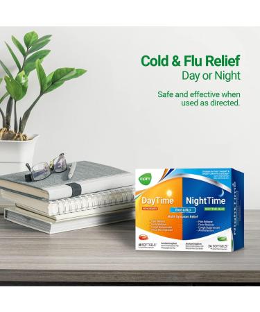 AXIM Day & Night 325-15-5-6.25 mg x 72 Softgels - Premium Quality Supplements - Buy Online on GoSupps.com