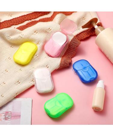 240 Soap Leaves in Portable Plastic Box | Travel-Friendly Disposable Soap | Ideal for On-the-Go Hygiene - Buy Online on GoSupps.com