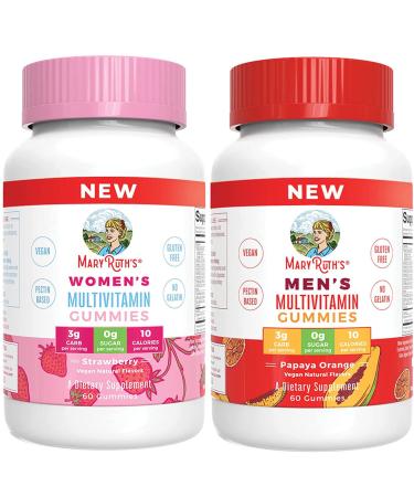 MaryRuth's Women's Multivitamin Gummies & Women's Multivitamin Liposomal Bundle Daily Vegan Supplement Hair Skin and Nail | Liquid Vitamins for Immune Support Cognitive Health & Mood Balance