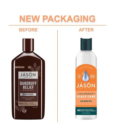 Dandruff Relief Treatment Shampoo - 12 Fl. Oz (Pack of 1) by Jason - Packaging May Vary - Buy Online on GoSupps.com