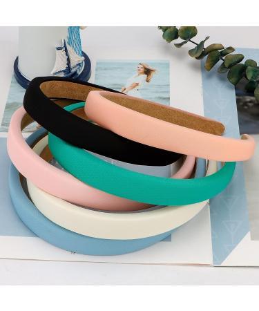 Pink Jaciya Padded Headband for Women - Wide Fashion Hair Band Accessory - Buy Online on GoSupps.com